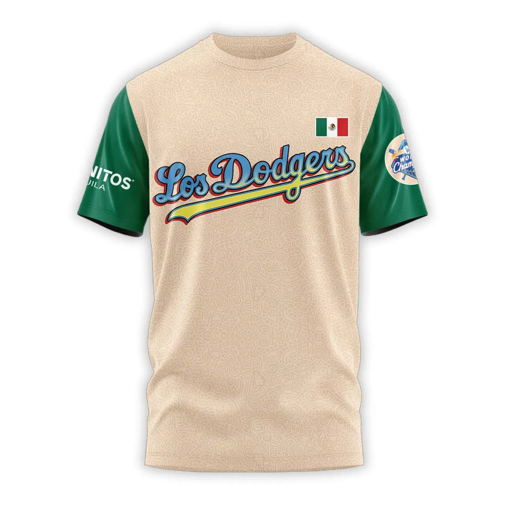 _ Los Angeles Dodger Mexican Heritage Combo T-Shirt