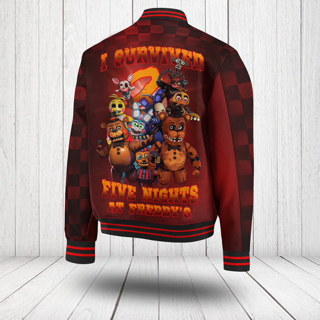 Premium 5NAF Edition Baseball Jacket