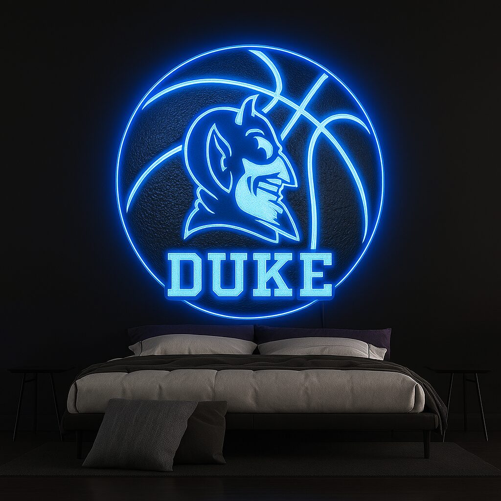 _ Duke Blue Devils men¡¯s basketball Premium Neon Sign Decor V2