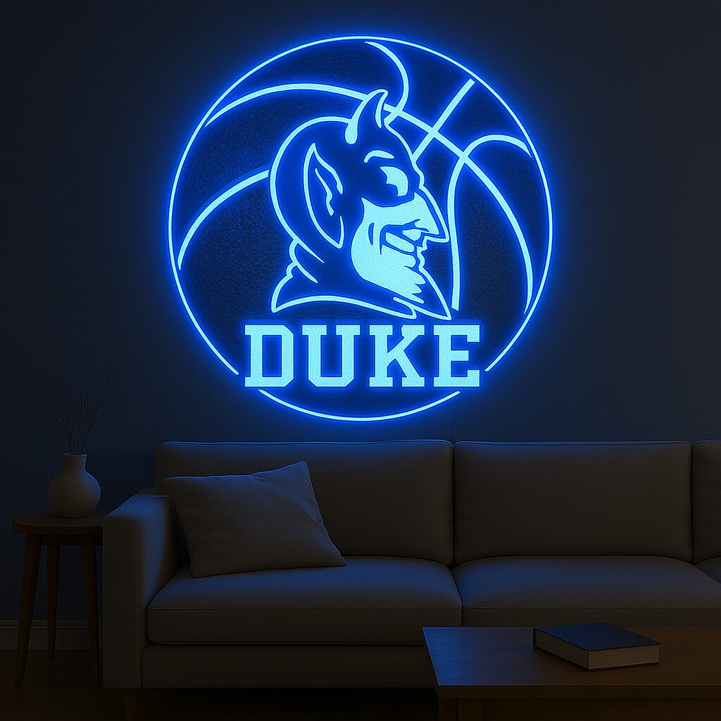 _ Duke Blue Devils men¡¯s basketball Premium Neon Sign Decor V2